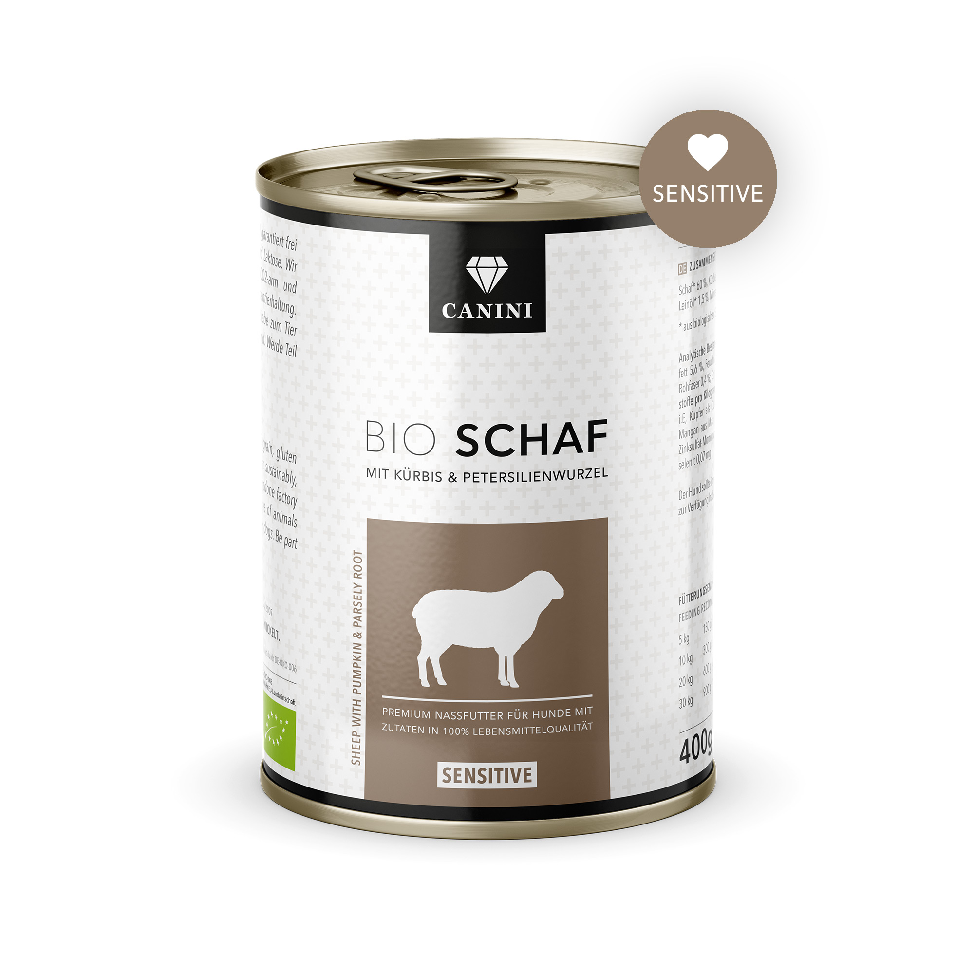 Bio Schaf mit Kürbis & Petersilienwurzel