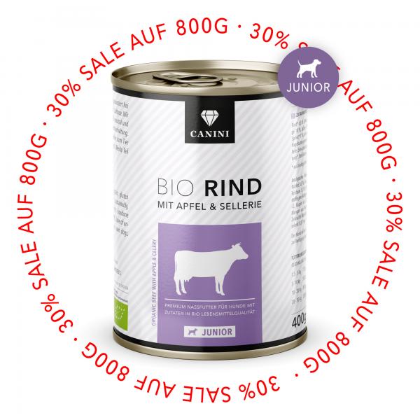 Junior Bio Rind mit Apfel & Sellerie